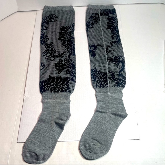 BNWT NATORI BOOT TOPPER KNEE HIGH SOCKS women’s 9-11 - Picture 7 of 15